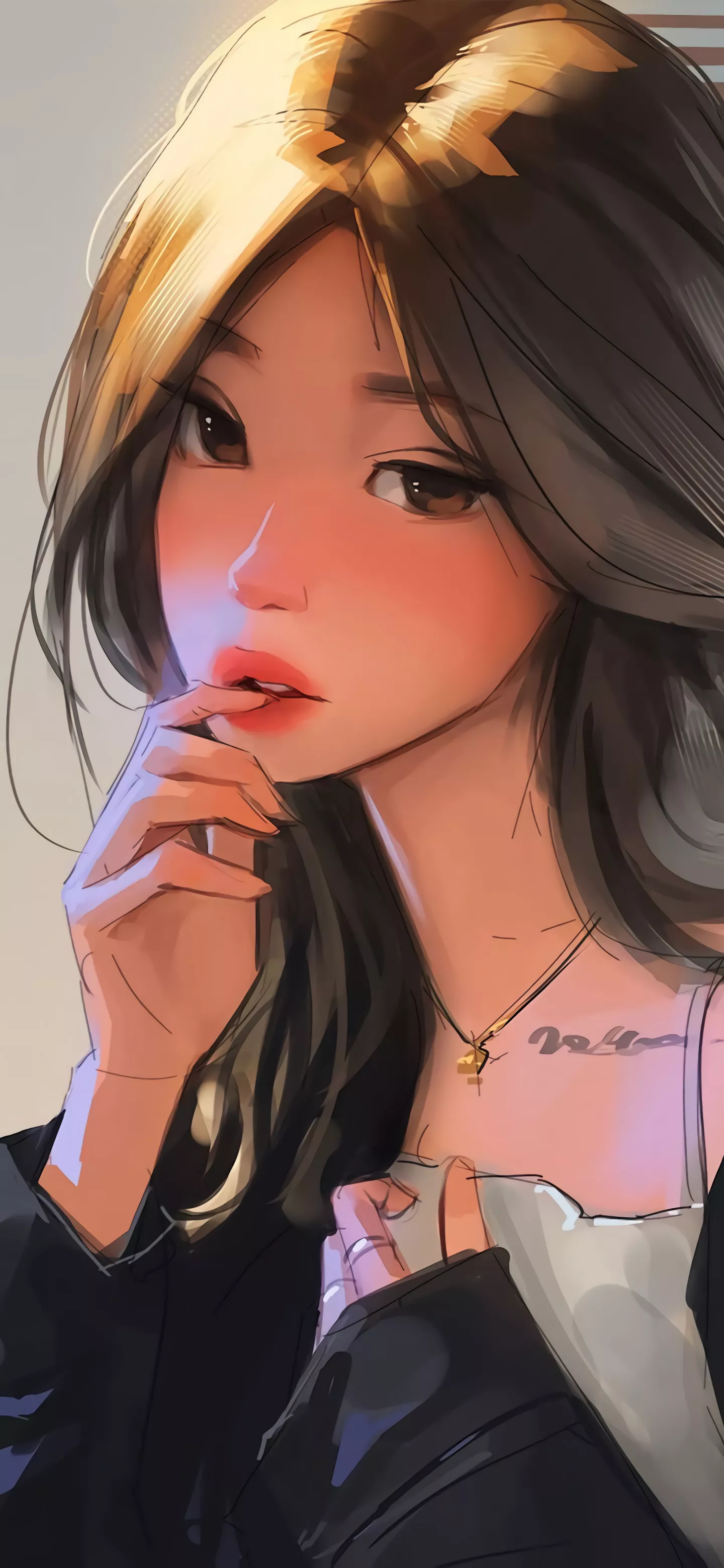 图片[8]-美图分享：女生情绪壁纸-十七博客网