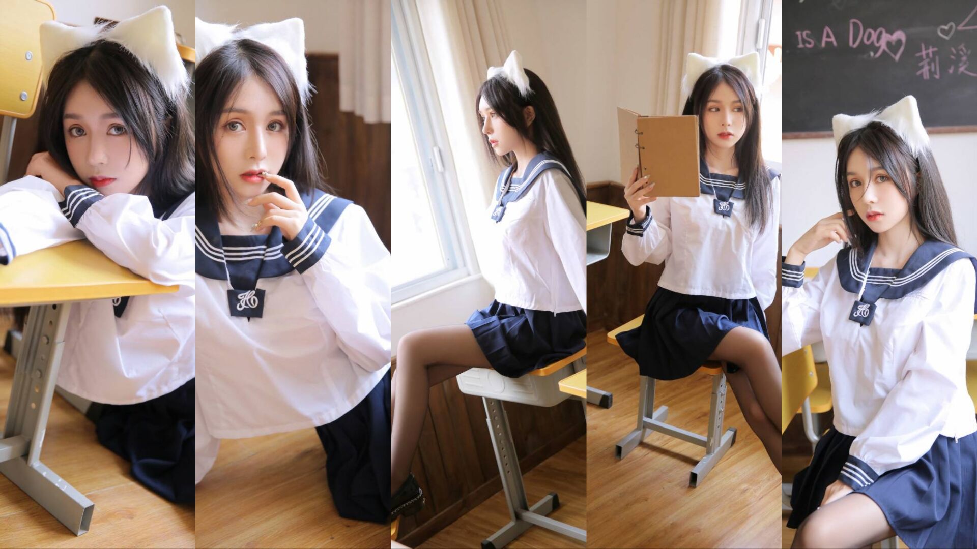 今日是你的猫系女友🐱少女写真-十七博客网