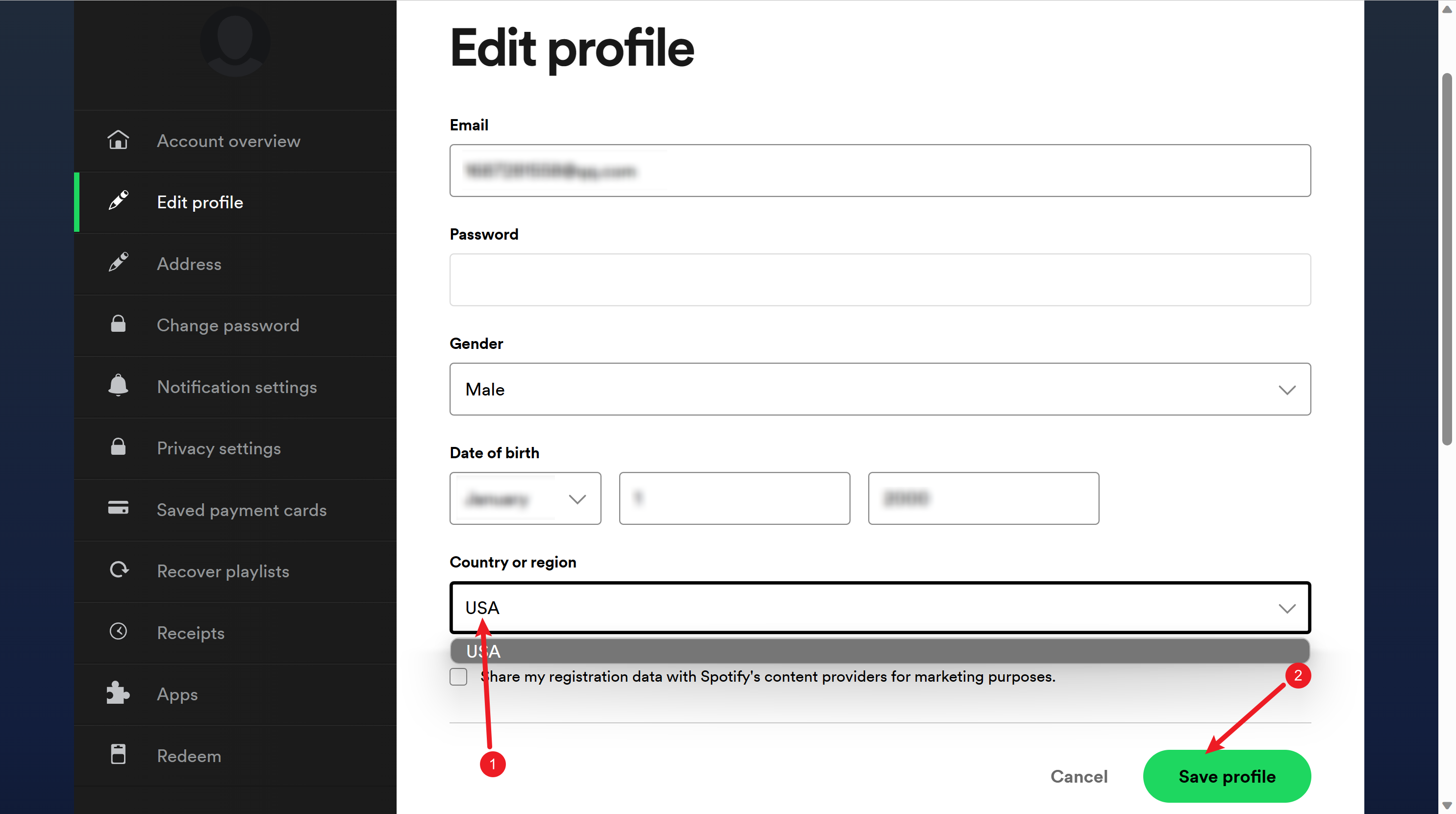 图片[4]-软件教程：Spotify最新注册教程和各类疑难杂症的解决办法-十七博客网