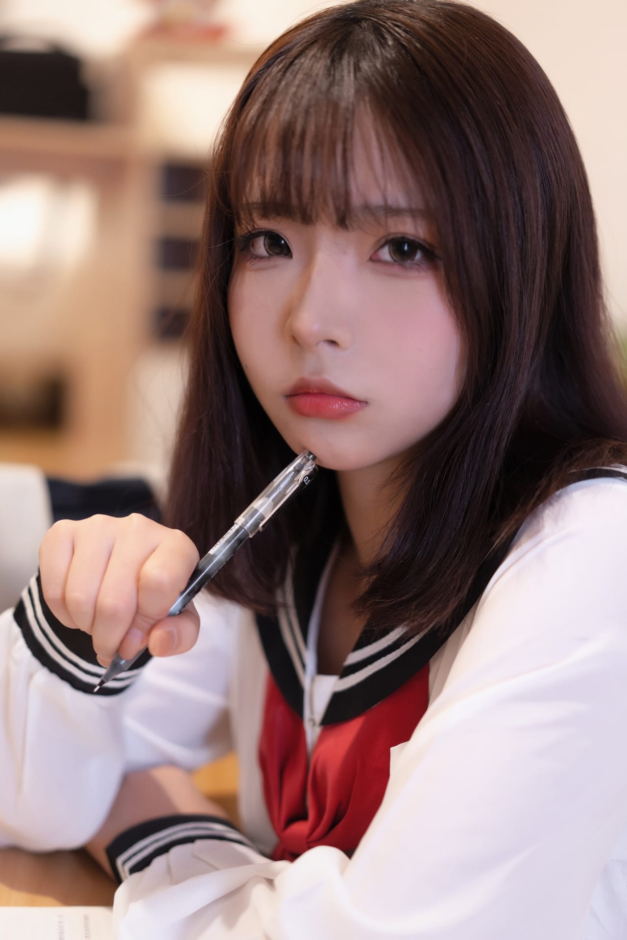 图片[7]-图包写真分享：yuuhui玉汇 约会我的女学生-十七博客网