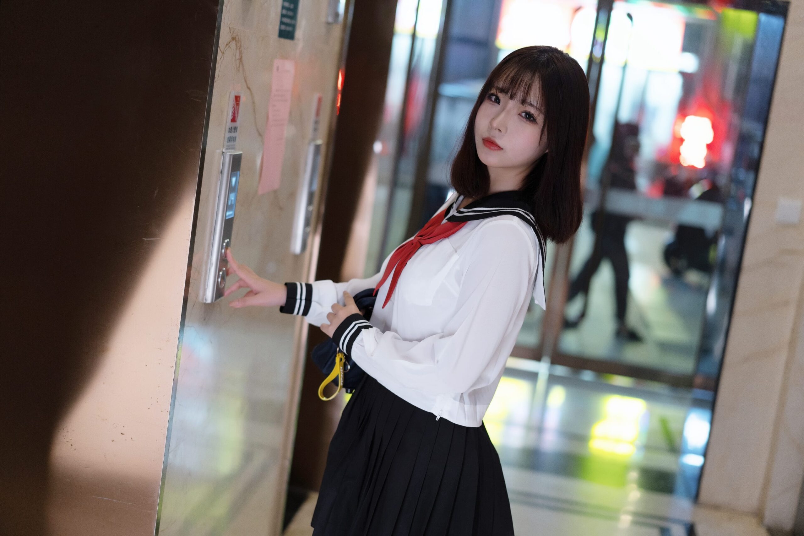 图片[5]-图包写真分享：yuuhui玉汇 约会我的女学生-十七博客网