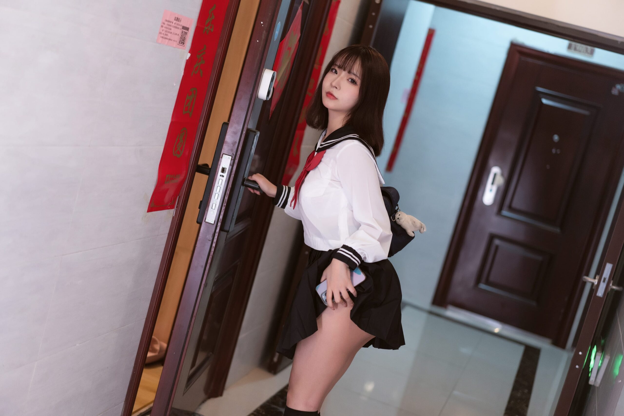 图片[4]-图包写真分享：yuuhui玉汇 约会我的女学生-十七博客网