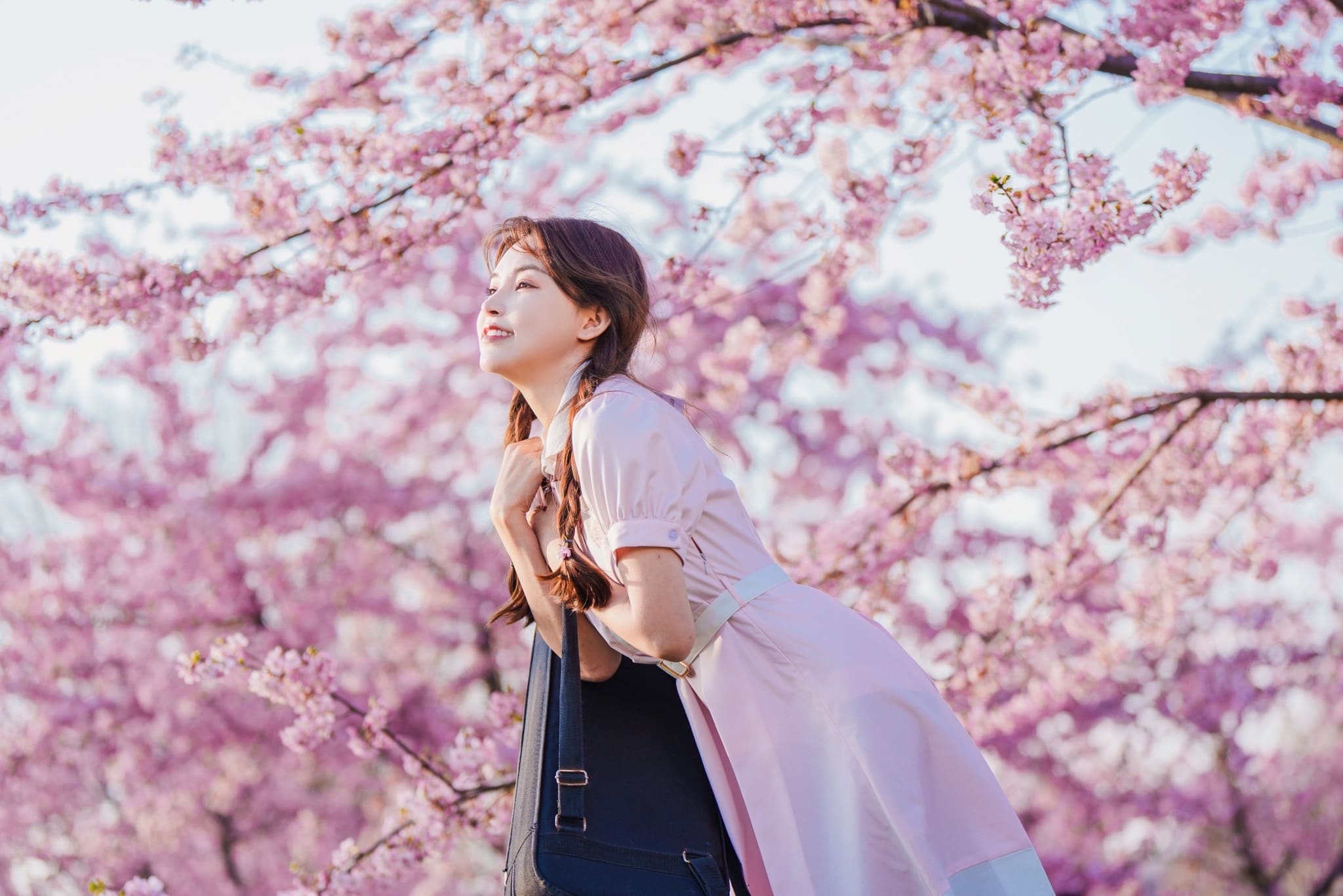 图片[11]-摄影写真：樱花少女——别人都有甜甜的恋爱，我只有可爱的脑袋-十七博客网