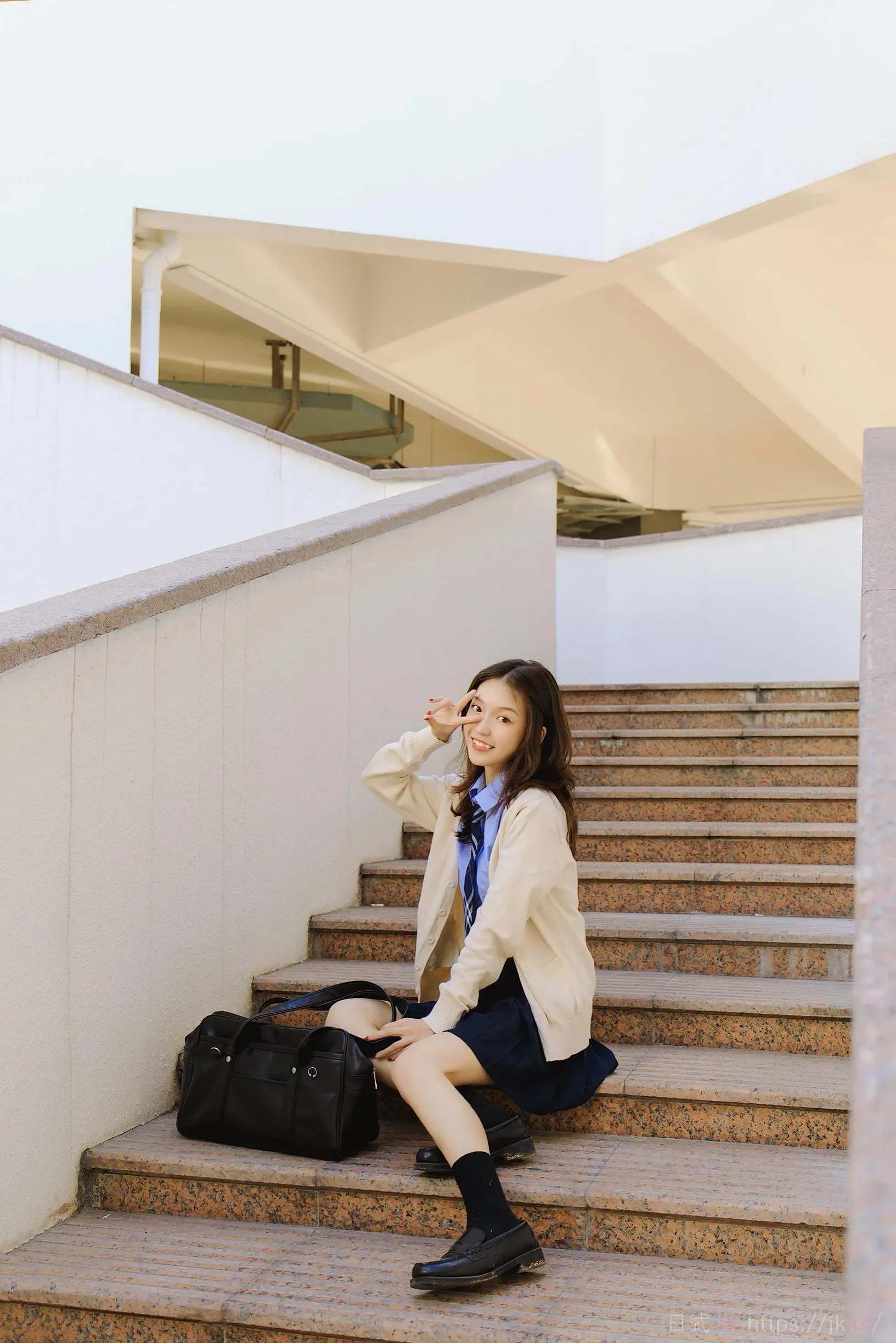 图片[7]-摄影写真：夏天的JK——这个夏天很热！也很甜！-十七博客网