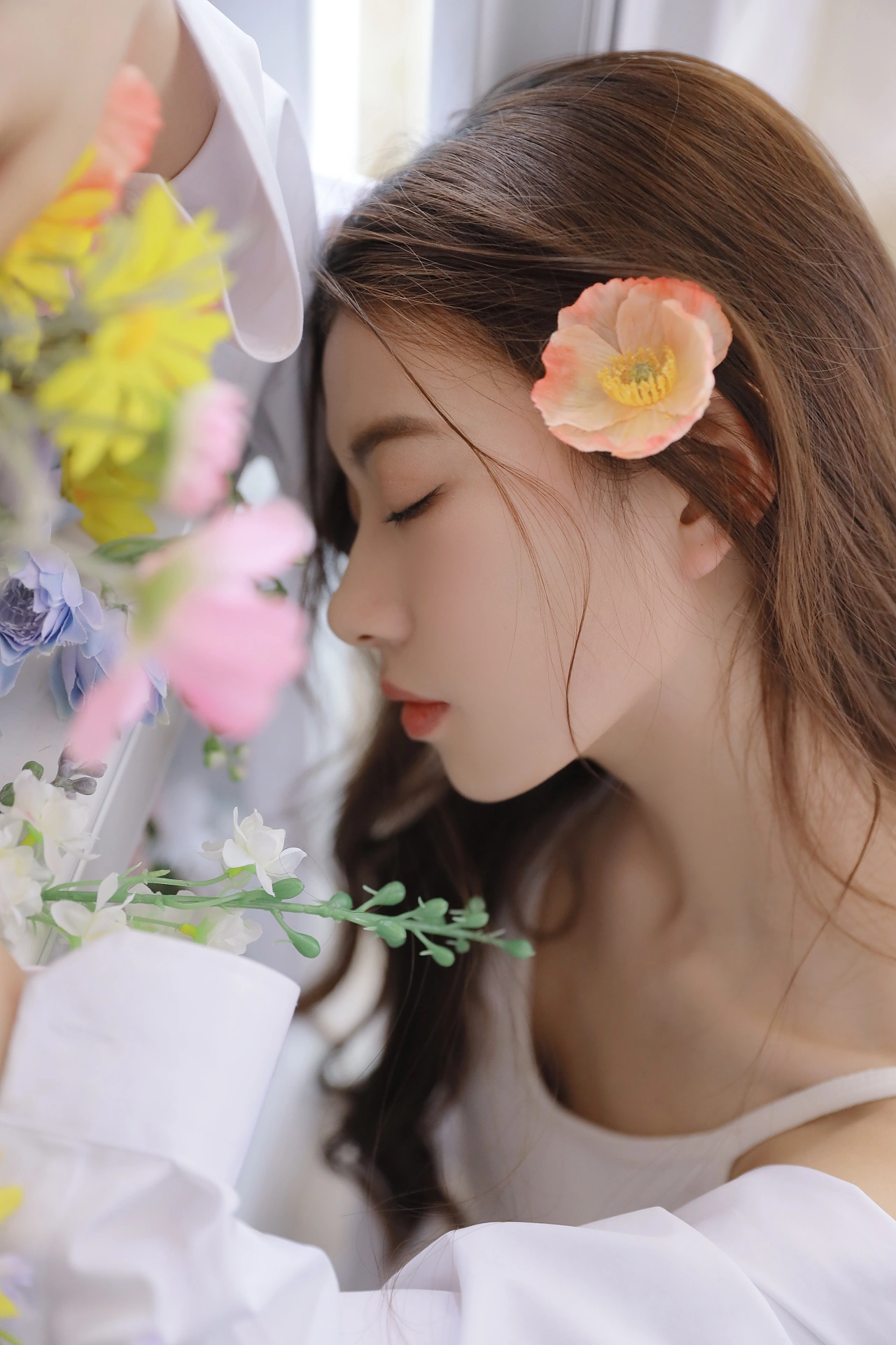 我在冰箱里种满了鲜花🌸|你觉得她们开的好么?