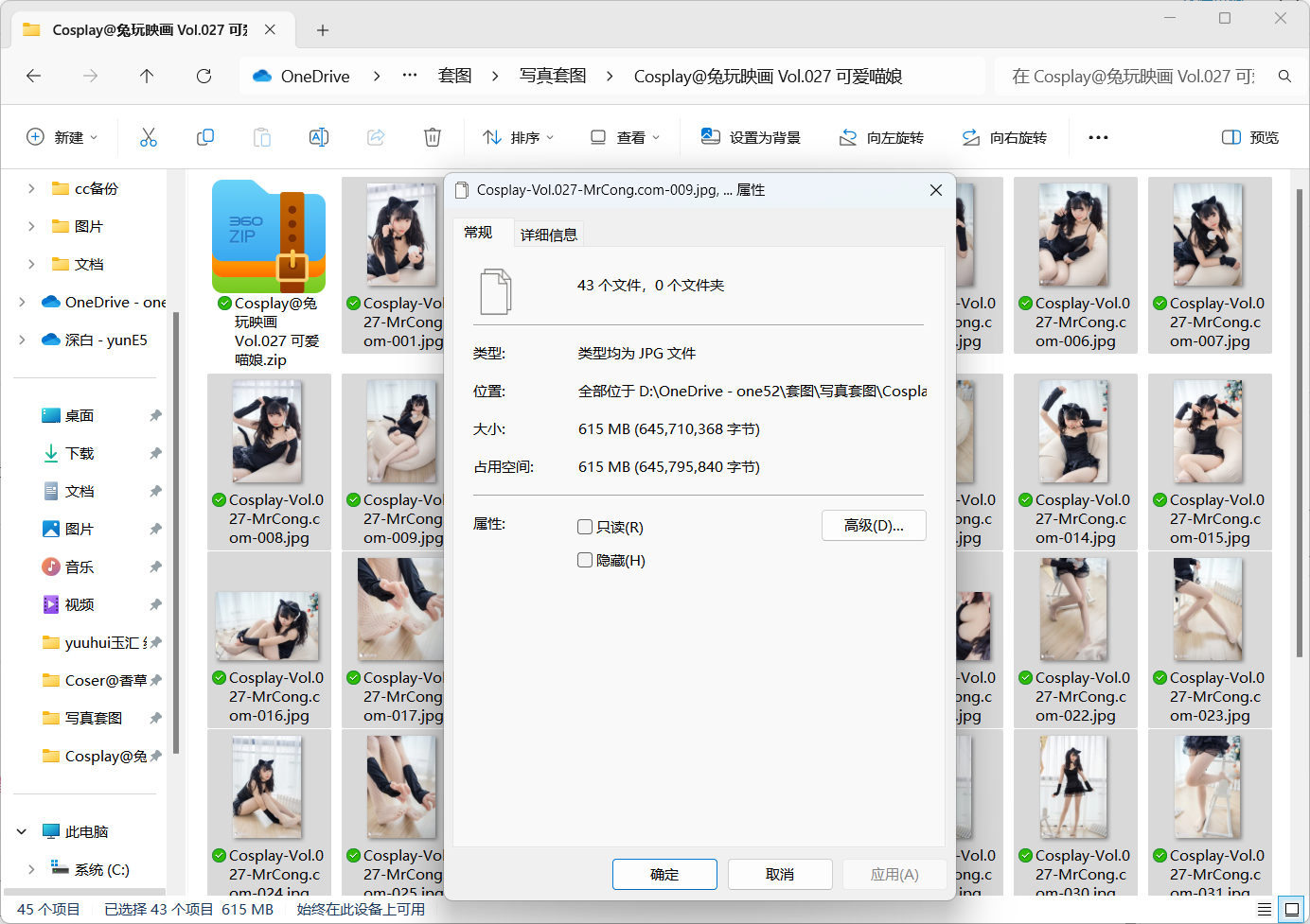 图片[1]-写真图包分享：兔玩映画 Vol.027 可爱喵娘-十七博客网